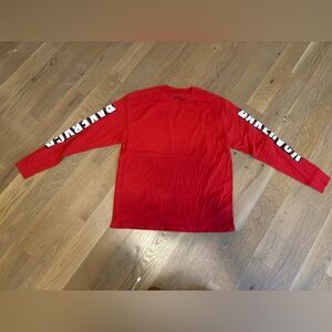 Red Long Sleeve men’s shirt bakervca size large NWOT